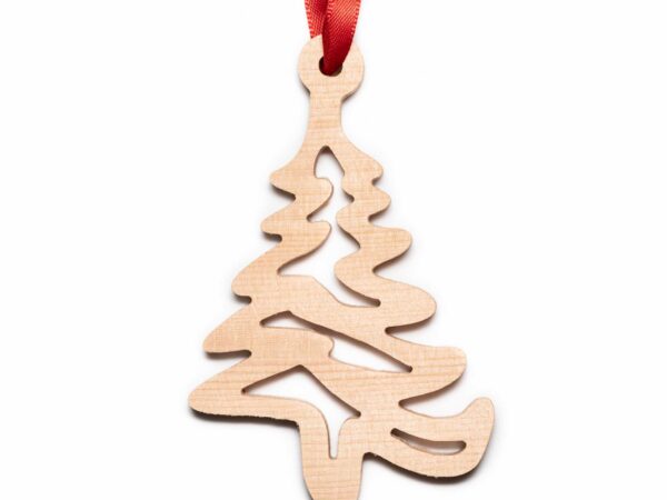 Weihnachtliche Deko- Weihnachtsbaum aus Zirbenholz