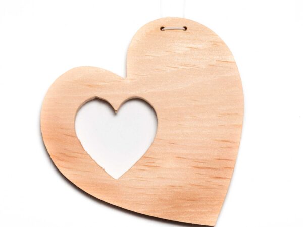 Auto Accessoire Herz im Herz – für Verliebte